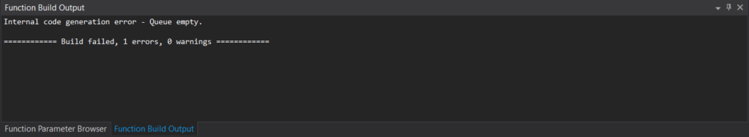 Build Output