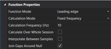 Function Properties