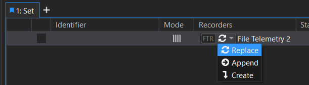 Recorder Modes