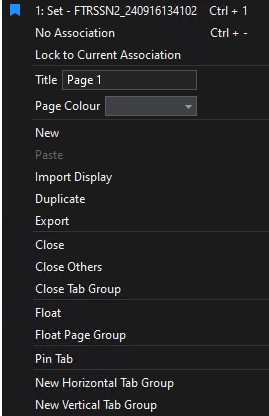 Pages