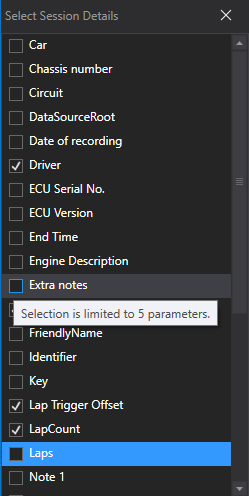 Select Details